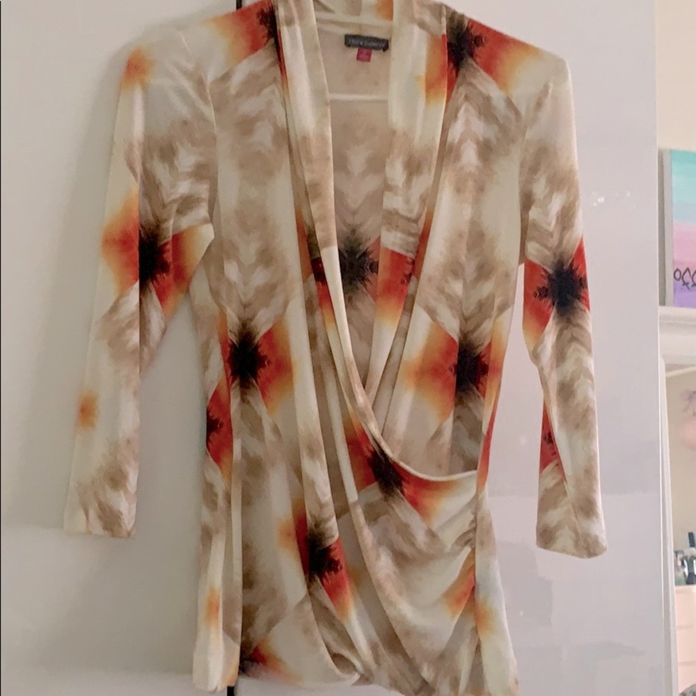 Vince Camuto wrap top